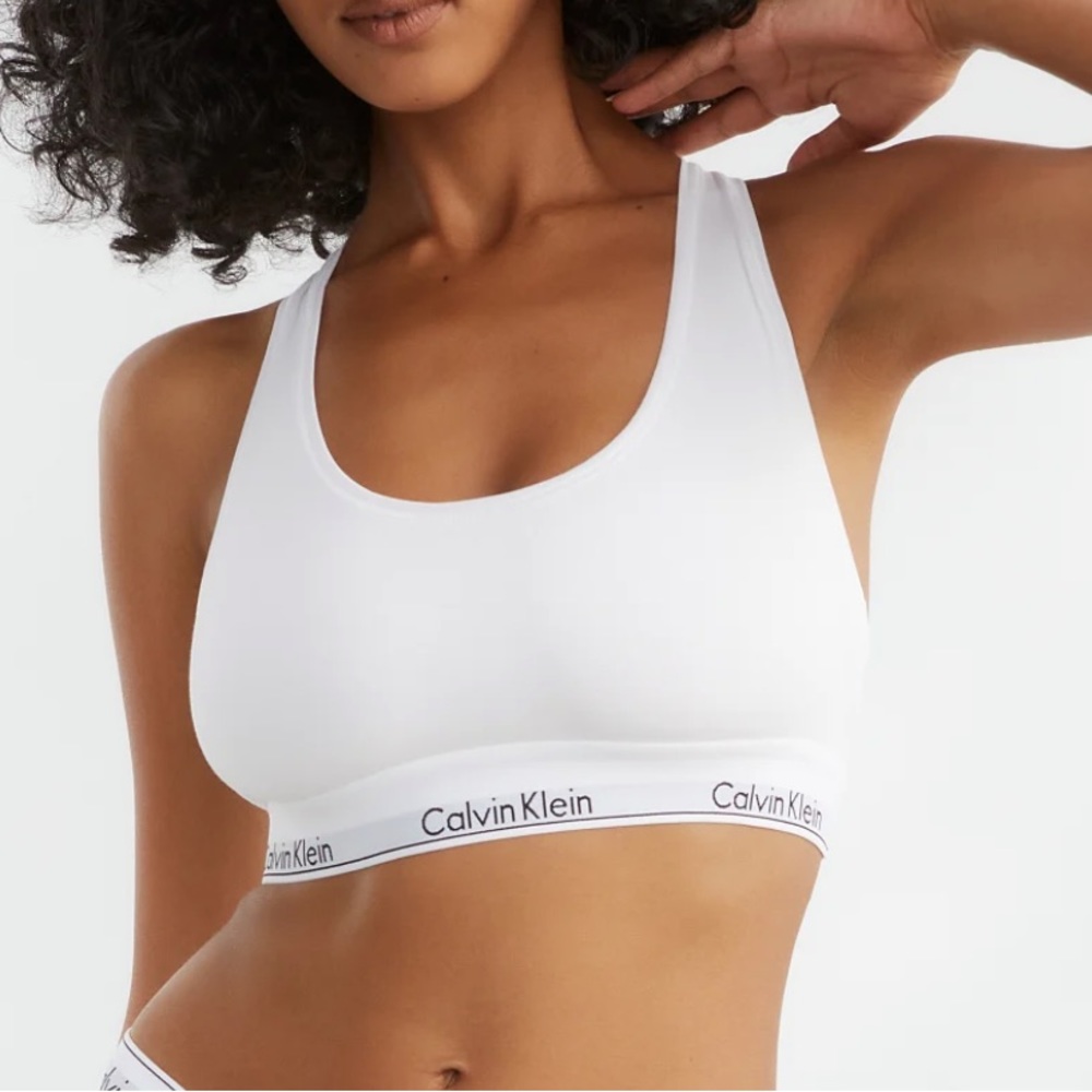 Calvin Klein Racerback Bralette - Picture 4 of 5